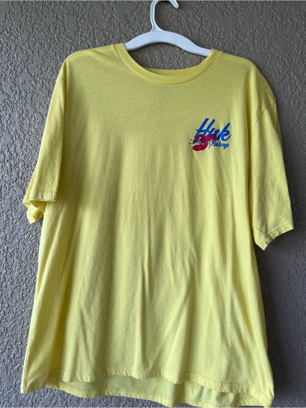 HUKMen's Short Sleeve Tee in Yellow